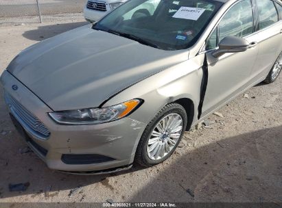 Lot #3053061507 2015 FORD FUSION HYBRID SE