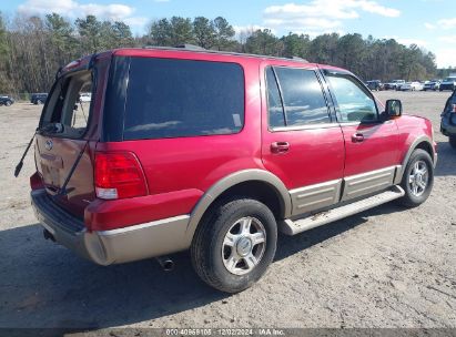 Lot #3034051739 2004 FORD EXPEDITION EDDIE BAUER