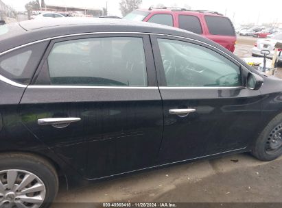 Lot #3033210692 2014 NISSAN SENTRA SV