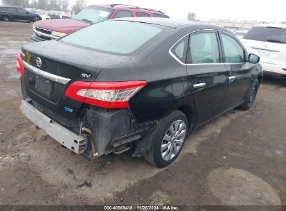 Lot #3033210692 2014 NISSAN SENTRA SV