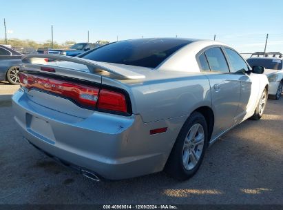 Lot #3031250581 2012 DODGE CHARGER SE