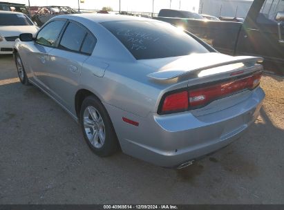 Lot #3031250581 2012 DODGE CHARGER SE