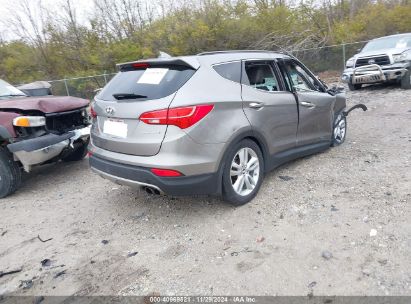 Lot #3042567250 2014 HYUNDAI SANTA FE SPORT 2.0L TURBO