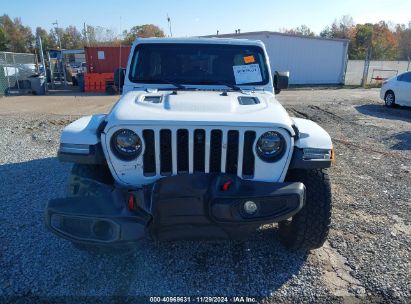 Lot #3049471463 2021 JEEP WRANGLER UNLIMITED RUBICON 4X4