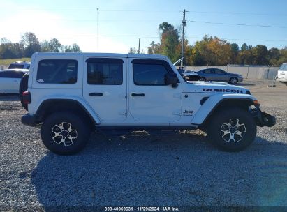 Lot #3049471463 2021 JEEP WRANGLER UNLIMITED RUBICON 4X4