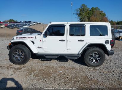 Lot #3049471463 2021 JEEP WRANGLER UNLIMITED RUBICON 4X4