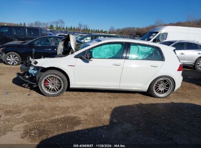 Lot #3056471078 2017 VOLKSWAGEN GOLF GTI AUTOBAHN 4-DOOR/S 4-DOOR/SE 4-DOOR/SPORT 4-DOOR