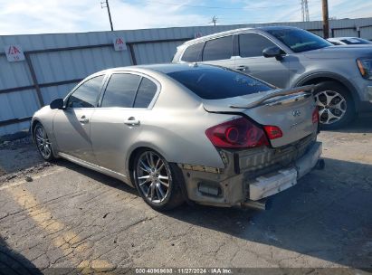 Lot #3056068330 2008 INFINITI G35X