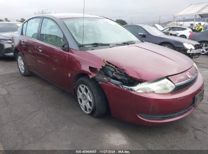 Lot #3050074198 2003 SATURN ION 2