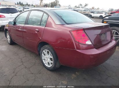 Lot #3050074198 2003 SATURN ION 2