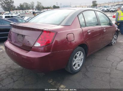 Lot #3050074198 2003 SATURN ION 2