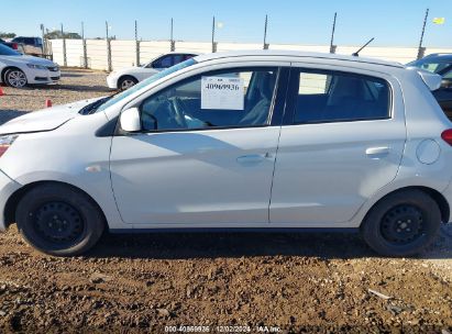 Lot #3053061477 2019 MITSUBISHI MIRAGE ES/RF