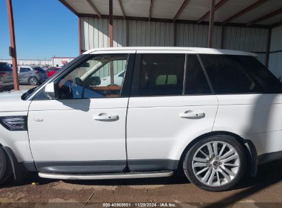 Lot #3053061474 2012 LAND ROVER RANGE ROVER SPORT HSE