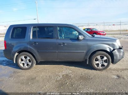 Lot #3035081724 2013 HONDA PILOT EX-L