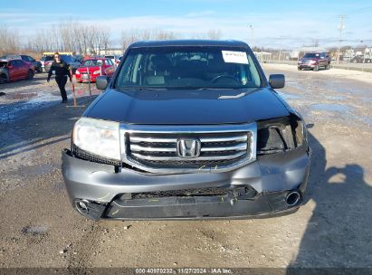 Lot #3035081724 2013 HONDA PILOT EX-L