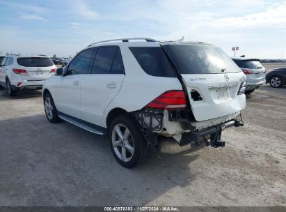 Lot #3035081721 2018 MERCEDES-BENZ GLE 350