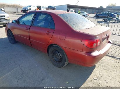 Lot #3035093387 2008 TOYOTA COROLLA LE