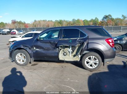 Lot #3034051699 2016 CHEVROLET EQUINOX LS