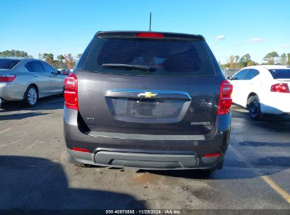 Lot #3034051699 2016 CHEVROLET EQUINOX LS