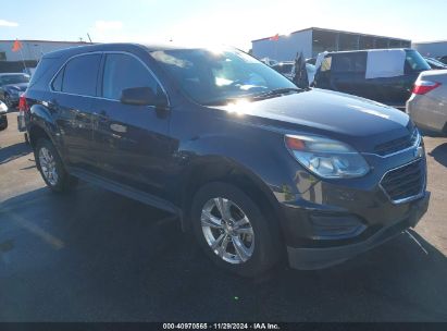 Lot #3034051699 2016 CHEVROLET EQUINOX LS