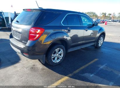 Lot #3034051699 2016 CHEVROLET EQUINOX LS