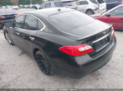 Lot #3034052096 2011 INFINITI M37