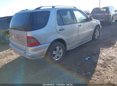 Lot #3034052093 2005 MERCEDES-BENZ ML 500 4MATIC