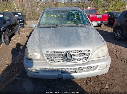 Lot #3034052093 2005 MERCEDES-BENZ ML 500 4MATIC