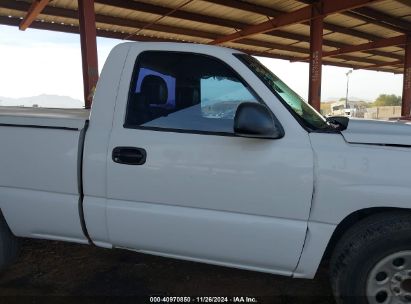 Lot #3053066381 2007 CHEVROLET SILVERADO 1500 CLASSIC WORK TRUCK