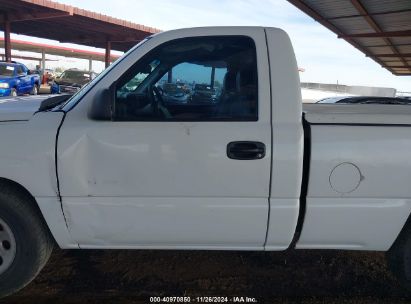 Lot #3053066381 2007 CHEVROLET SILVERADO 1500 CLASSIC WORK TRUCK