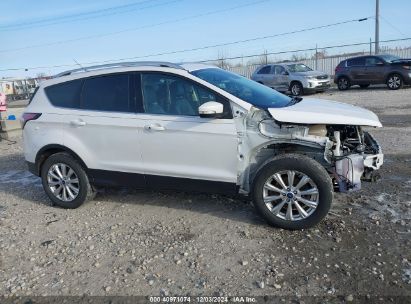 Lot #3035081712 2017 FORD ESCAPE TITANIUM