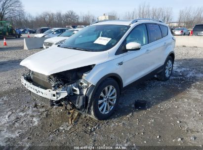 Lot #3035081712 2017 FORD ESCAPE TITANIUM