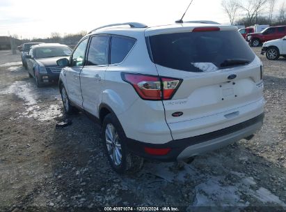 Lot #3035081712 2017 FORD ESCAPE TITANIUM