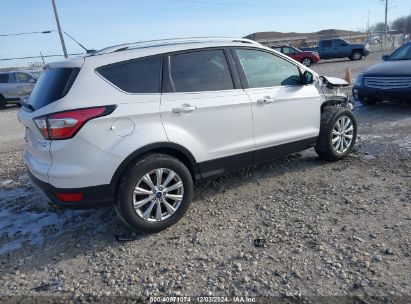 Lot #3035081712 2017 FORD ESCAPE TITANIUM