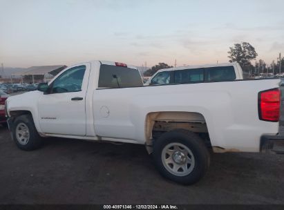 Lot #3034472564 2018 CHEVROLET SILVERADO 1500 WORK TRUCK