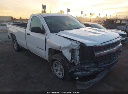 Lot #3034472564 2018 CHEVROLET SILVERADO 1500 WORK TRUCK