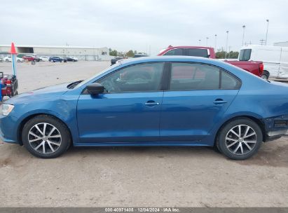 Lot #3035081707 2016 VOLKSWAGEN JETTA 1.4T SE