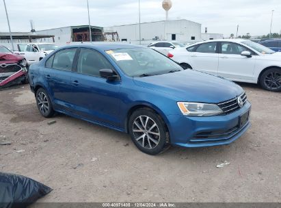 Lot #3035081707 2016 VOLKSWAGEN JETTA 1.4T SE