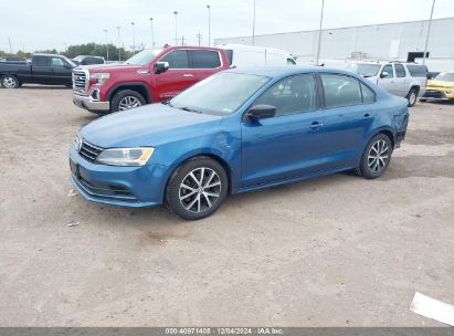 Lot #3035081707 2016 VOLKSWAGEN JETTA 1.4T SE