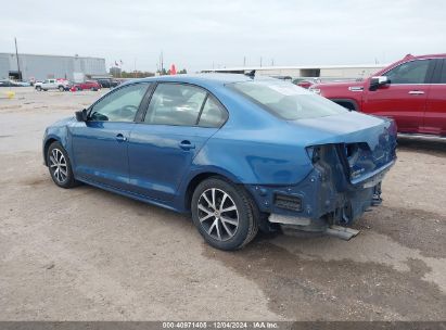 Lot #3035081707 2016 VOLKSWAGEN JETTA 1.4T SE