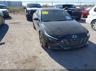 Lot #3053061424 2021 HYUNDAI ELANTRA LIMITED