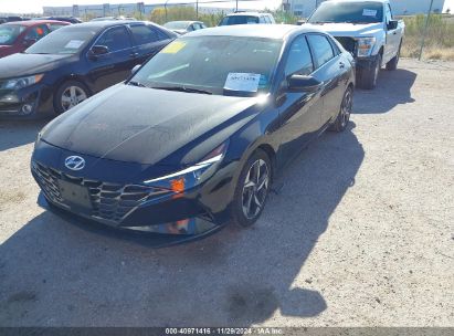 Lot #3053061424 2021 HYUNDAI ELANTRA LIMITED