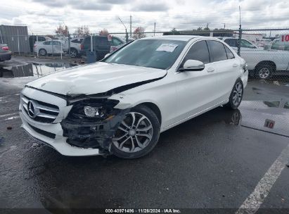 Lot #3050074136 2016 MERCEDES-BENZ C-CLASS C 300/LUXURY/SPORT