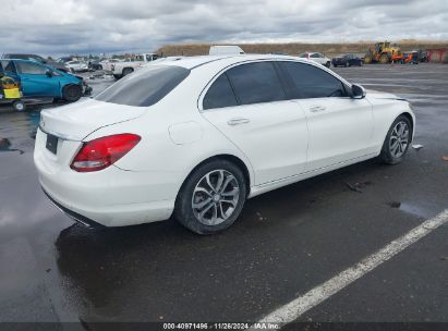 Lot #3050074136 2016 MERCEDES-BENZ C-CLASS C 300/LUXURY/SPORT