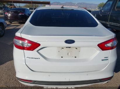 Lot #3035088880 2016 FORD FUSION SE