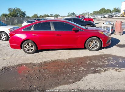 Lot #3034052079 2017 HYUNDAI SONATA ECO