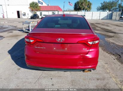 Lot #3034052079 2017 HYUNDAI SONATA ECO