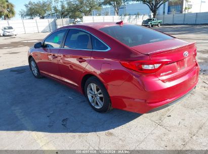 Lot #3034052079 2017 HYUNDAI SONATA ECO