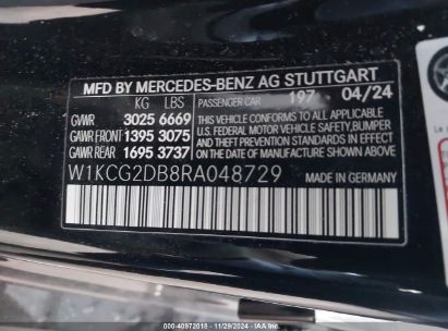 Lot #3035093285 2024 MERCEDES-BENZ EQS 450+