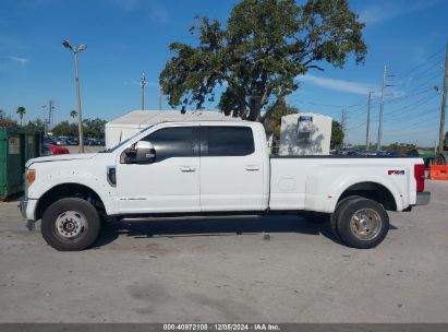 Lot #3037524507 2017 FORD F-450 LARIAT